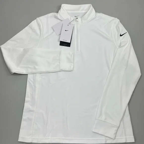 Nike golf pullover white hotsell